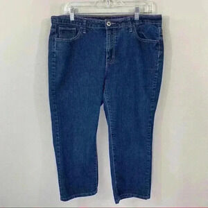 Ashley Stewart crop jeans